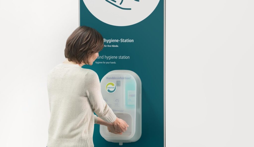 Proper hand hygiene